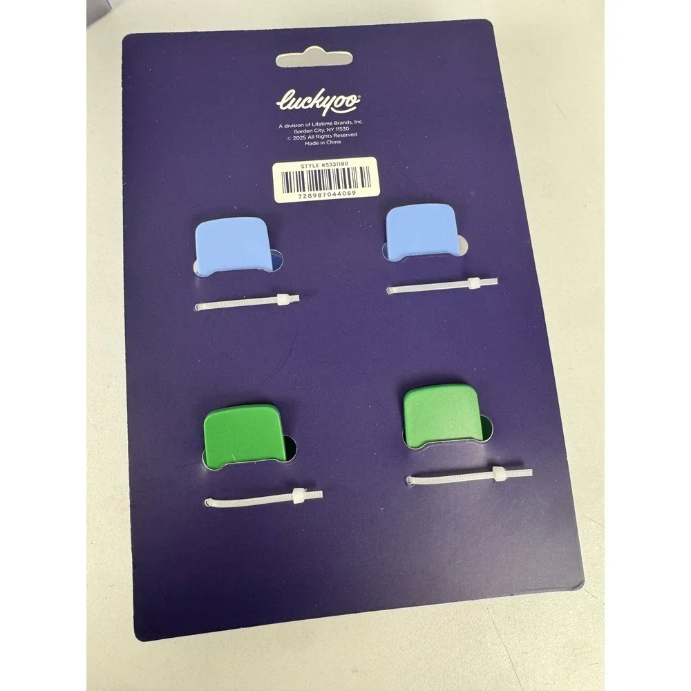 Luckyoo Its Giving Fresh Bag Clips Set 4pc Multicolor Review Graphic 5331180‎
